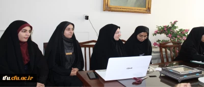 نشست صمیمی مدیر کل امور اجتماعی دانشگاه فرهنگیان با فعالین فرهنگی پردیس فاطمه الزهرا(س)