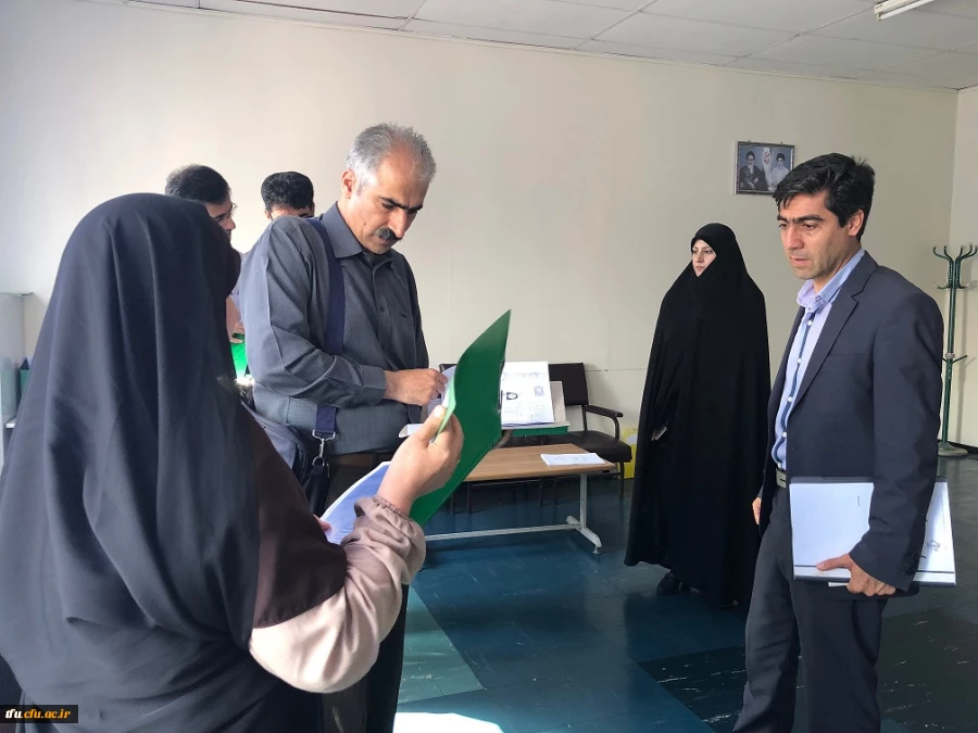 بازدید هیات نظارت دانشگاه های استان از پردیس فاطمه الزهرا(س) تبریز 5