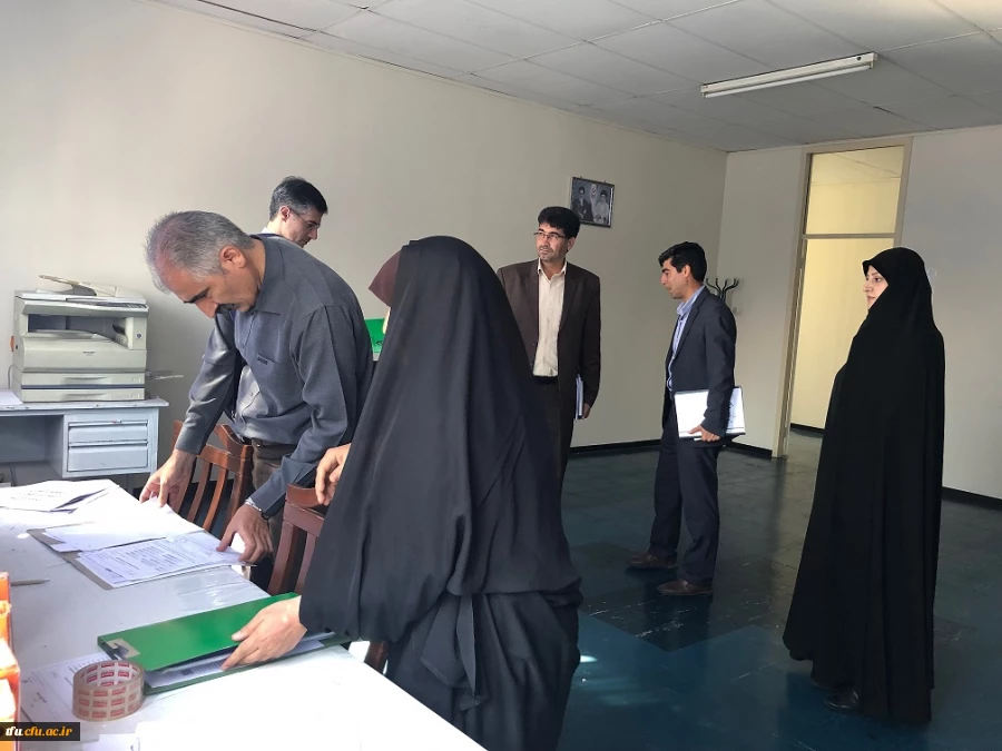 بازدید هیات نظارت دانشگاه های استان از پردیس فاطمه الزهرا(س) تبریز 6