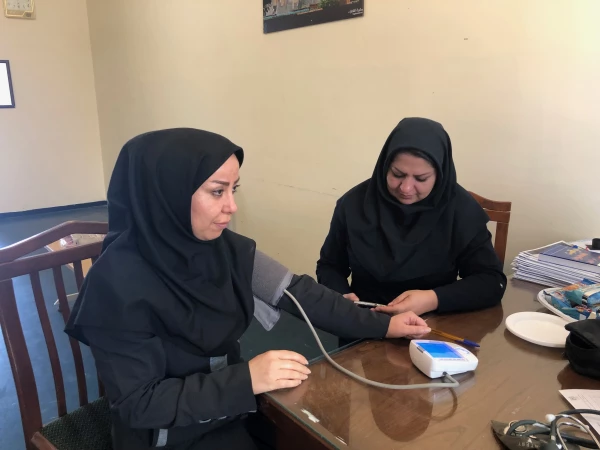 اجرای طرح بسیج ملی کنترل فشار خون در پردیس فاطمه الزهرا(س) 3