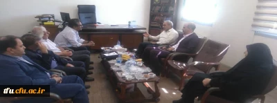 بازدید کارگروه عمرانی دانشگاه فرهنگیان از پردیس فاطمه الزهرا(س)