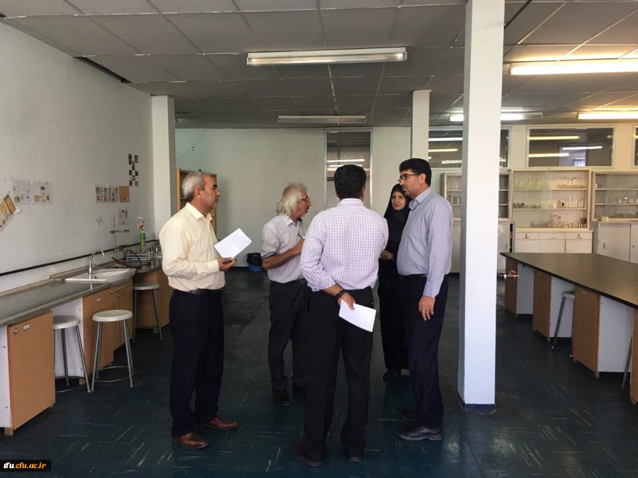 بازدید کارگروه عمرانی دانشگاه فرهنگیان از پردیس فاطمه الزهرا(س) 2