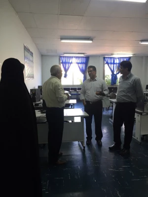 بازدید کارگروه عمرانی دانشگاه فرهنگیان از پردیس فاطمه الزهرا(س) 9