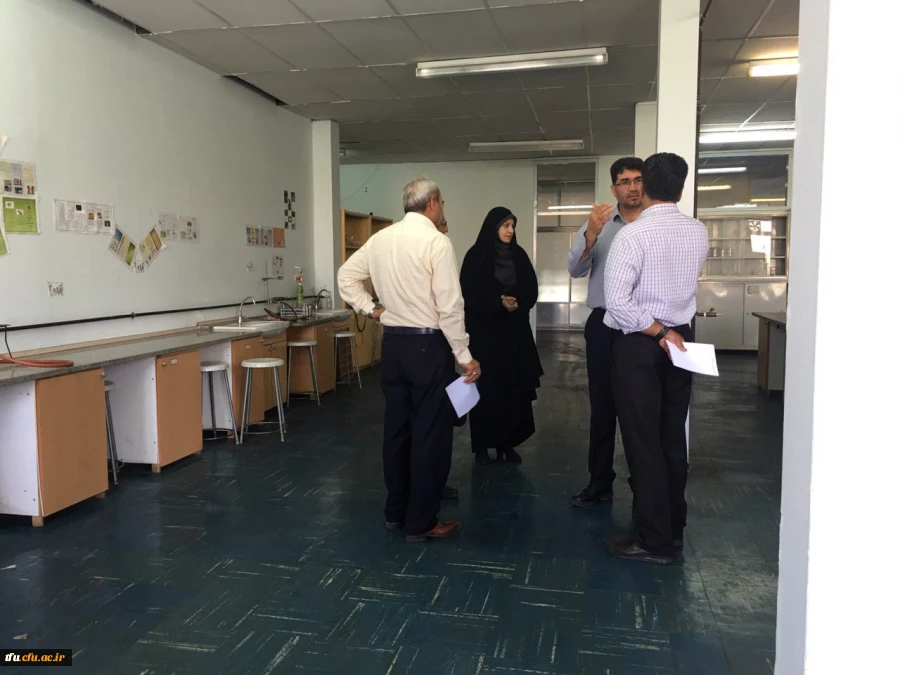 بازدید کارگروه عمرانی دانشگاه فرهنگیان از پردیس فاطمه الزهرا(س) 12