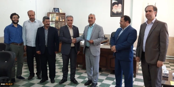 انتصاب دکتر رحمان بدری به عنوان سرپرست جدید پردیس علامه امینی(رض) تبریز 4