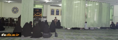 به مناسبت ایام سوگواری محرم و هفتم امام حسین(ع)

برگزاری مراسم زیارت عاشورا در نمازخانه پردیس فاطمه الزهرا(س) تبریز