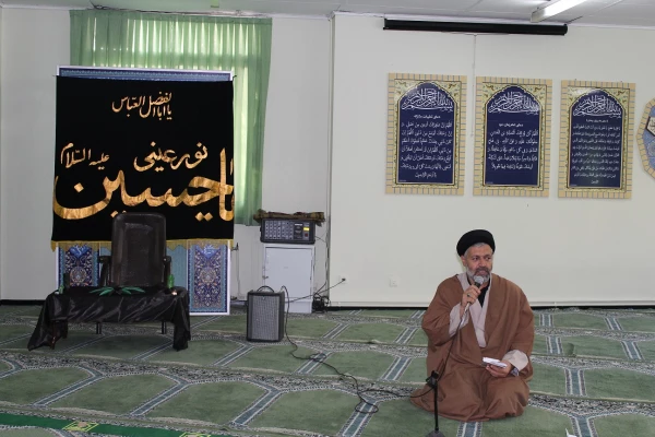 برگزاری مراسم زیارت عاشورا در نمازخانه پردیس فاطمه الزهرا(س) تبریز 2