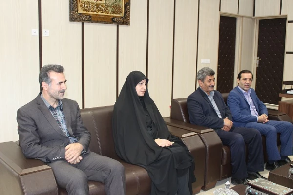 دیدار هیئت رئیسه دانشگاه فرهنگیان آذربایجان شرقی با مدیر کل جدید دیوان محاسبات استان 3