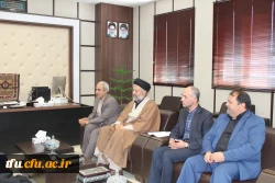 دیدار هیئت رئیسه دانشگاه فرهنگیان آذربایجان شرقی با مدیر کل جدید دیوان محاسبات استان 4