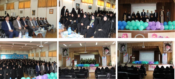 مراسم آیین استقبال از نو دانشجو معلمان پردیس فاطمه الزهرا(س) تبریز 2