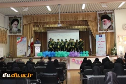 مراسم آیین استقبال از نو دانشجو معلمان پردیس فاطمه الزهرا(س) تبریز 4