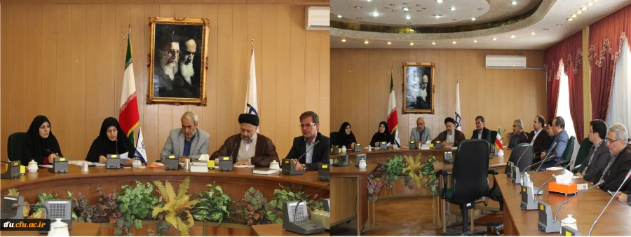 جلسه شورای اساتید پردیس فاطمه الزهرا(س) تبریز برگزار شد 2