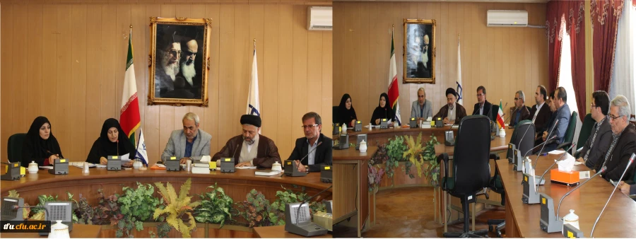 جلسه شورای اساتید پردیس فاطمه الزهرا(س) تبریز برگزار شد 2