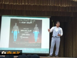 کارگاه نجوم به همراه رصد آسمان شب با حضور دانشجویان در محوطه پردیس فاطمه الزهرا(س) 2