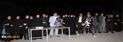 به همت انجمن علمی فیزیک و بسیج دانشجویی پردیس فاطمه الزهرا(س) برگزار شد:

کارگاه نجوم به همراه رصد آسمان شب با حضور دانشجویان در محوطه پردیس فاطمه الزهرا(س)