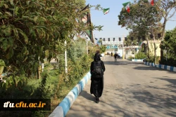 مراسم بدرقه زائران اربعین دانشجویان وکارکنان پردیس فاطمه الزهرا(س) تبریز 10