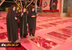 مراسم غبارروبی و عطرافشانی گلزار شهدای تبریز 6