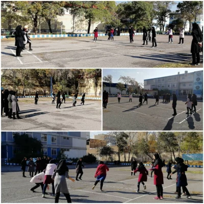 مسابقه داژبال و پرتاب آزاد بسکتبال همکاران و دانشجومعلمان پردیس فاطمه الزهرا(س) 2