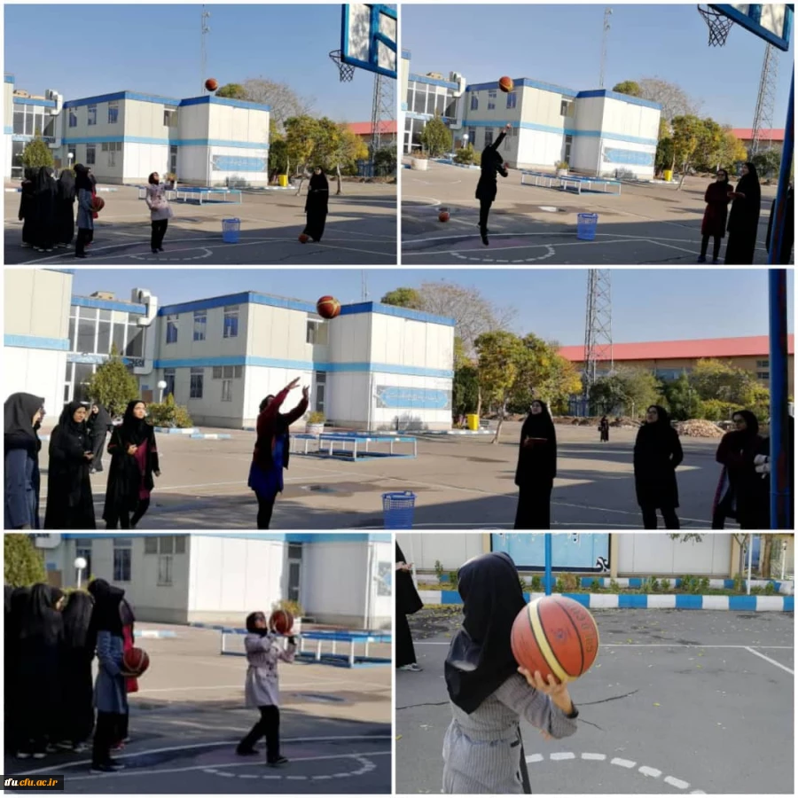 مسابقه داژبال و پرتاب آزاد بسکتبال همکاران و دانشجومعلمان پردیس فاطمه الزهرا(س) 4