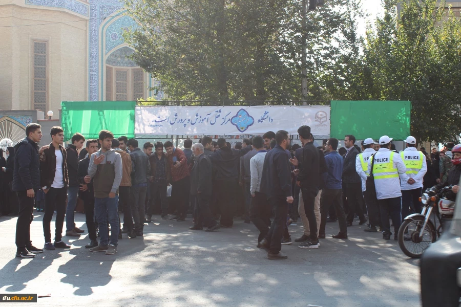 حضور پرشور اساتید، کارکنان و دانشجومعلمان پردیس فاطمه الزهرا(س) تبریز در راهپیمایی ۱۳ آبان
 7