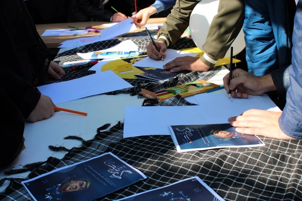 حضور پرشور اساتید، کارکنان و دانشجومعلمان پردیس فاطمه الزهرا(س) تبریز در راهپیمایی ۱۳ آبان
 10