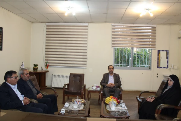 بازدید معاون دانشجویی سازمان مرکزی، دکتر انصاری راد از پردیس فاطمه الزهرا(س) تبریز 2