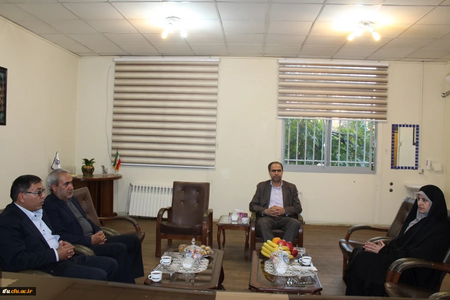 بازدید معاون دانشجویی سازمان مرکزی، دکتر انصاری راد از پردیس فاطمه الزهرا(س) تبریز 2