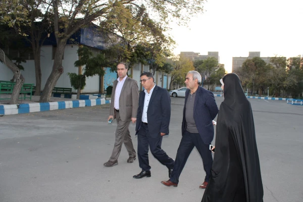 بازدید معاون دانشجویی سازمان مرکزی، دکتر انصاری راد از پردیس فاطمه الزهرا(س) تبریز 4