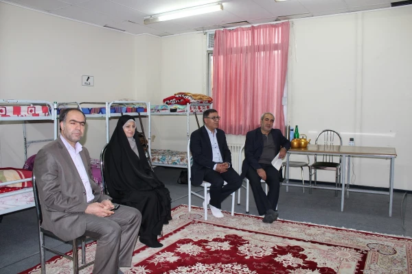 بازدید معاون دانشجویی سازمان مرکزی، دکتر انصاری راد از پردیس فاطمه الزهرا(س) تبریز 6