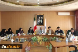 دومین جلسه شورای اداری سال تحصیلی 99-98 پردیس فاطمه الزهرا(س) تبریز برگزار شد 10