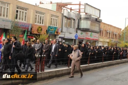 حضور اساتید، همکاران و دانشجومعلمان پردیس فاطمه الزهرا(س) درتجمع مردمی حمایت از امنیت و اقتدار کشور 7