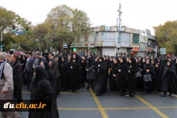 حضور اساتید، همکاران و دانشجومعلمان پردیس فاطمه الزهرا(س) درتجمع مردمی حمایت از امنیت و اقتدار کشور 9