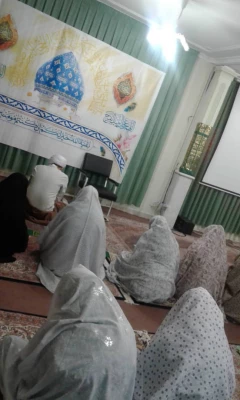 مراسم پرفیض دعای توسل در حسینیه حضرت رقیه پردیس فاطمه الزهرا(س) 6