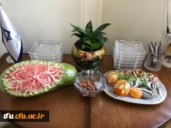 کلاس میوه آرایی و دسر به مناسبت شب یلدا 3