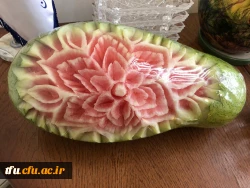 کلاس میوه آرایی و دسر به مناسبت شب یلدا 4