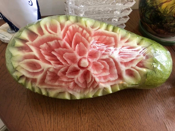 کلاس میوه آرایی و دسر به مناسبت شب یلدا 4