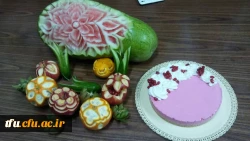 کلاس میوه آرایی و دسر به مناسبت شب یلدا 5