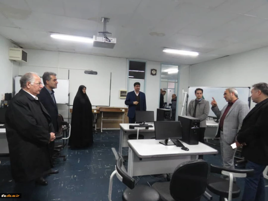 بازدید سیده حمیده زرآبادی، نماینده مردم قزوین، آبیک و البرز از پردیس فاطمه الزهرا(س) تبریز 5