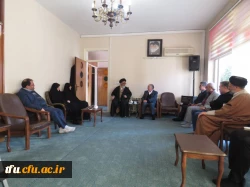دیدار با دکتر آل هاشم نماینده ولی فقیه در استان آذربایجان شرقی و امام جمعه محبوب 4