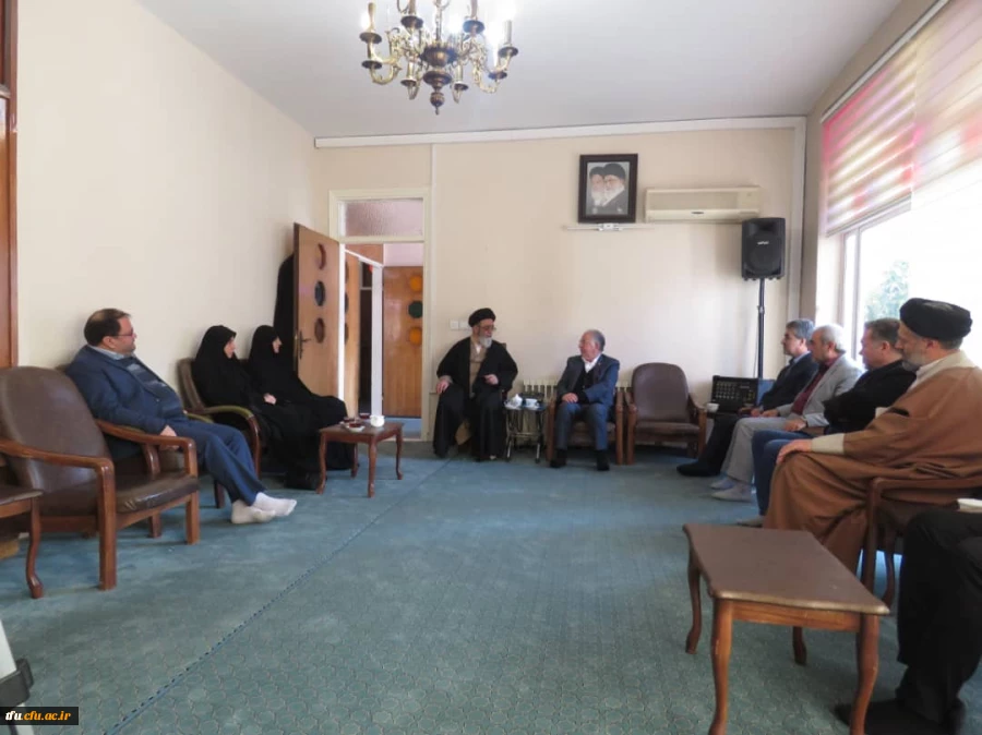 دیدار با دکتر آل هاشم نماینده ولی فقیه در استان آذربایجان شرقی و امام جمعه محبوب 4