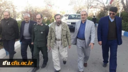 حضور و بازدید سردار باقر زاده وسردار عباسقلیزاده از پردیس فاطمه الزهرا(س)  6