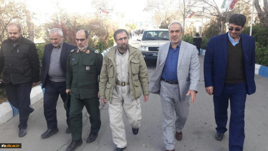 حضور و بازدید سردار باقر زاده وسردار عباسقلیزاده از پردیس فاطمه الزهرا(س)  6