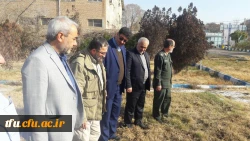 حضور و بازدید سردار باقر زاده وسردار عباسقلیزاده از پردیس فاطمه الزهرا(س)  2