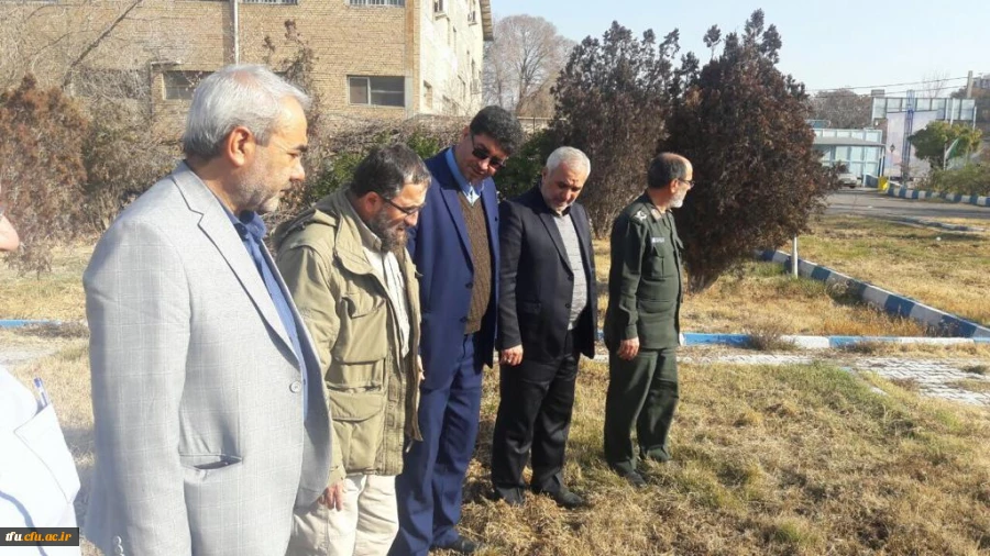 حضور و بازدید سردار باقر زاده وسردار عباسقلیزاده از پردیس فاطمه الزهرا(س)  2