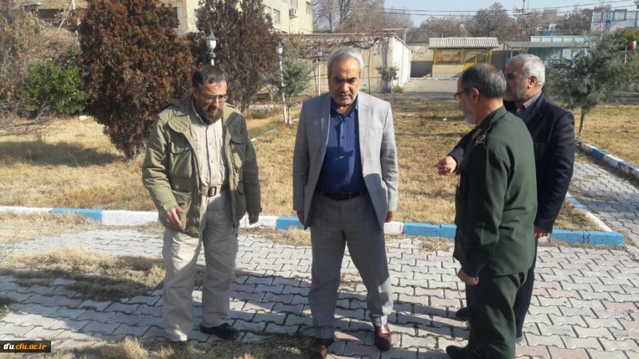 حضور و بازدید سردار باقر زاده وسردار عباسقلیزاده از پردیس فاطمه الزهرا(س)  3