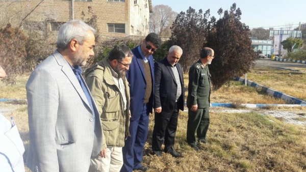 حضور و بازدید سردار باقر زاده و سردار عباسقلیزاده از پردیس فاطمه الزهرا(س)  2