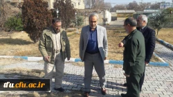 حضور و بازدید سردار باقر زاده و سردار عباسقلیزاده از پردیس فاطمه الزهرا(س)  3