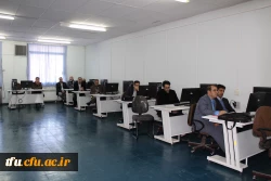 کارگاه آموزشی نحوه اجرای دروس رسمی الکترونیکی  دانشگاه فرهنگیان 3