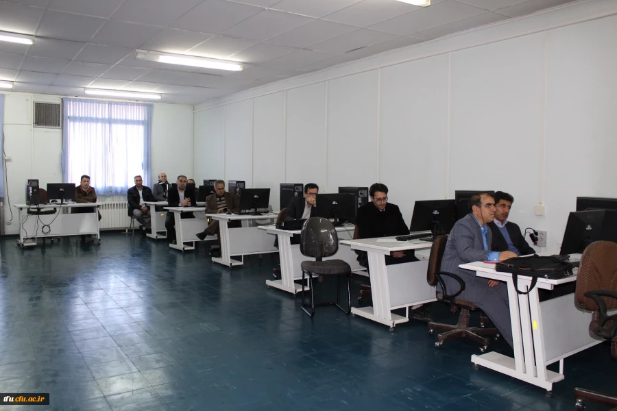 کارگاه آموزشی نحوه اجرای دروس رسمی الکترونیکی  دانشگاه فرهنگیان 3