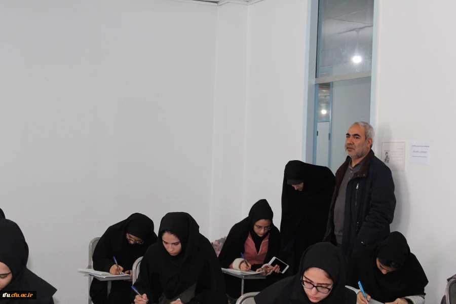 بازدید از روند برگزاری امتحانات نیمسال اول تحصیلی سال 99-98 5